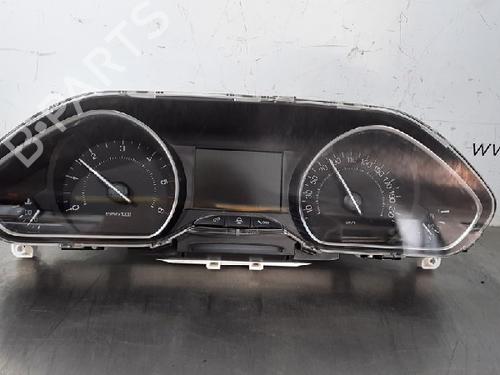 Used Instrument cluster PEUGEOT 2008 I (CU_) 1.6 HDi (92 hp) 10873829