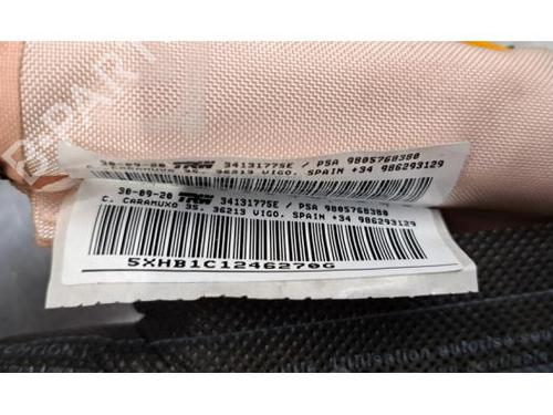Right curtain airbag PEUGEOT 308 SW II (LC_, LJ_, LR_, LX_, L4_) 1.2 THP 110 | BP23637244C12