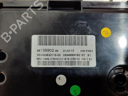 Instrument cluster CITROËN C4 Grand Picasso II (DA_, DE_) 1.6 HDi / BlueHDi 115 | BP23585128C47