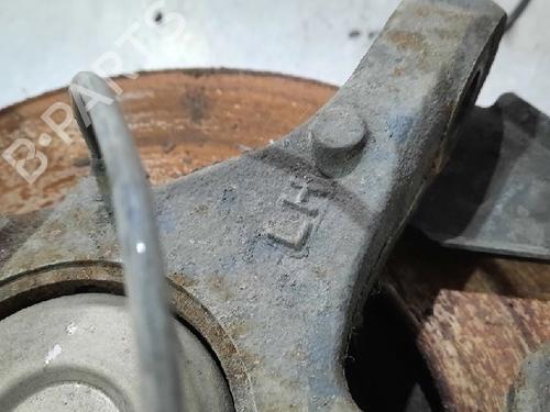 Left front steering knuckle MERCEDES-BENZ SPRINTER 3,5-t Van (B906) 310 CDI (906.631, 906.633, 906.635, 906.637) | BP10889945M25 