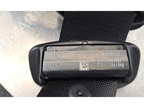 Front left seatbelt MERCEDES-BENZ EQB (X243) EQB 250+ (243.602) | BP39011328I26 - Image 2