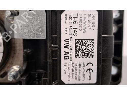Passasjer kollisjonspute AUDI Q2 (GAB, GAG) 1.4 TFSI | BP29818039C10