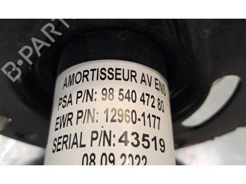 Left front shock absorber PEUGEOT 308 III (FB_, FH_, FP_, F3_, FM_) PureTech 130 (FPHNSL, FPHNST) | BP29468277M16 