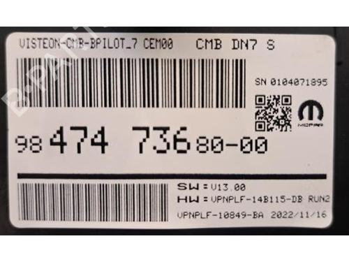Instrument cluster JEEP AVENGER (J2) Electric | BP37284697C47 - Image 2