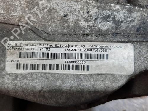 Front differential MERCEDES-BENZ M-CLASS (W164) ML 320 CDI 4-matic (164.122) | BP15036145M23 