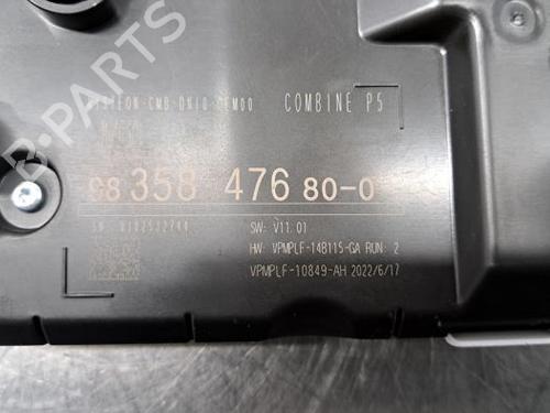 Instrument cluster PEUGEOT 308 III (FB_, FH_, FP_, F3_, FM_) BlueHDi 130 (FBYHZL, FBYHZT) | BP23621148C47 