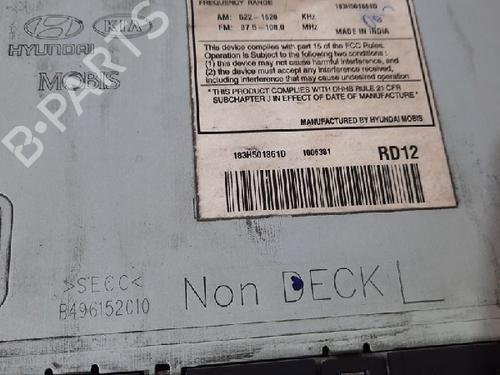 Radio HYUNDAI i20 II (GB, IB) 1.2 | BP10875795E6 
