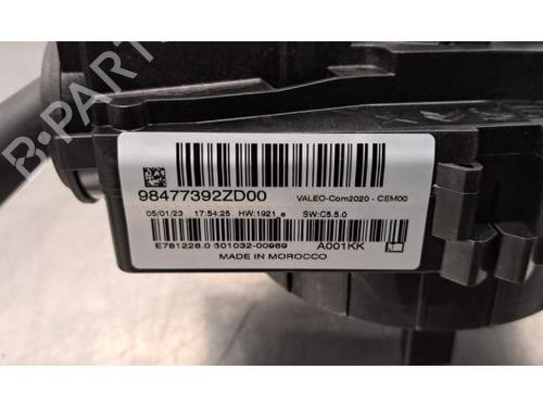 Steering column stalk PEUGEOT 308 III (FB_, FH_, FP_, F3_, FM_) PureTech 130 (FPHNSL, FPHNST) | BP31273128I23 