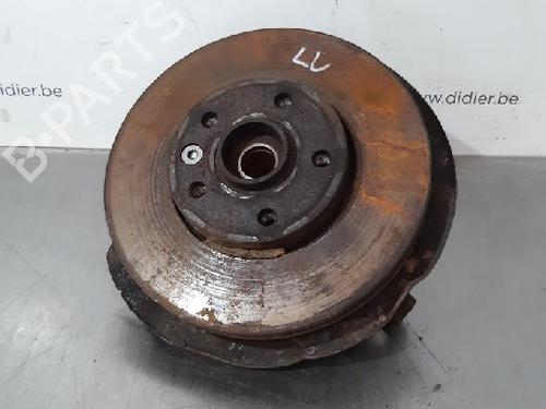 Used Left front steering knuckle VW TRANSPORTER T5 Van (7HA, 7HH, 7EA, 7EH) 2.0 TDI (84 hp) 10873019