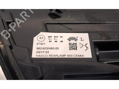 Left taillight DS DS 9 (X2_) 1.6 PureTech 225 (X25GGR) | BP30663229C34