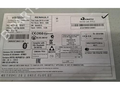 Electronic module OPEL VIVARO B Van (X82) 1.6 CDTI (05) | BP33167666M83 - Image 2