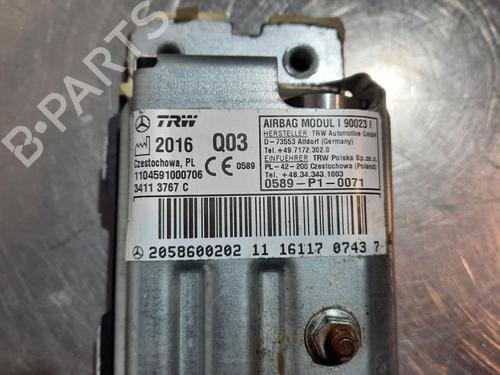 Knee airbag MERCEDES-BENZ C-CLASS T-Model (S205) C 350 e (205.247) | BP29879710C50