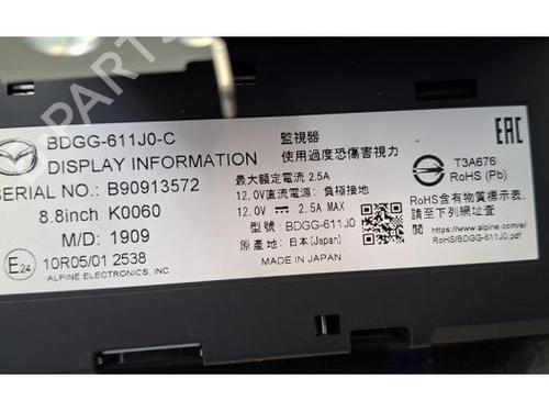 Display monitor MAZDA 3 Hatchback (BP) SKYACTIV-X M Hybrid AWD (BP2H) | BP40483627C48 - Image 3