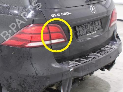 Achterlicht links MERCEDES-BENZ GLE (W166) 500 e 4-matic (166.063) (442 hp) A1669065901