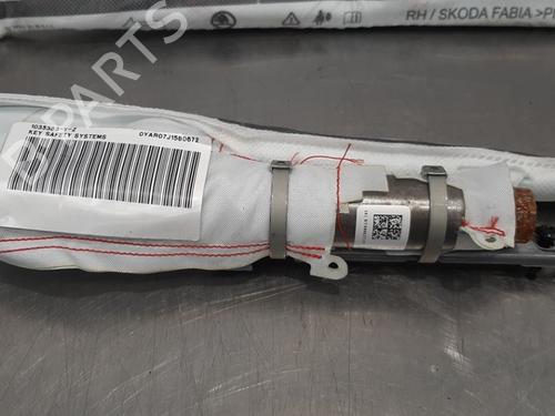 Right curtain airbag SKODA FABIA III (NJ3) 1.0 | BP15038437C12 