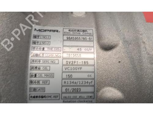 AC compressor PEUGEOT 308 III (FB_, FH_, FP_, F3_, FM_) e-308 (FMZKWZ) | BP30057175M34