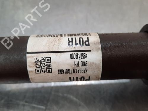 Right front driveshaft HYUNDAI KONA (OS, OSE, OSI) 1.0 T-GDi | BP10889962M39 