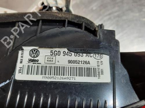 Left taillight VW GOLF VII (5G1, BQ1, BE1, BE2) 1.2 TSI | BP23628814C34 