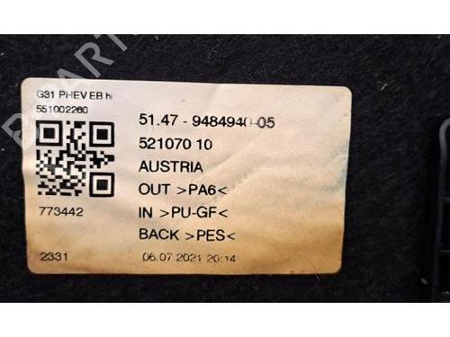 Luggage compartment floor BMW 5 Touring (G31) 530 e Plug-in-Hybrid | BP40288921I33 - Image 3