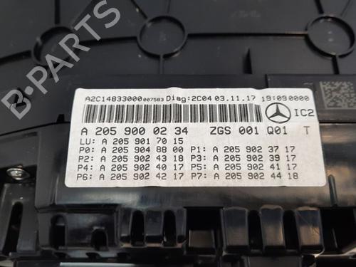 Instrument cluster MERCEDES-BENZ C-CLASS Coupe (C205) C 400 4-matic (205.366) | BP11231489C47 