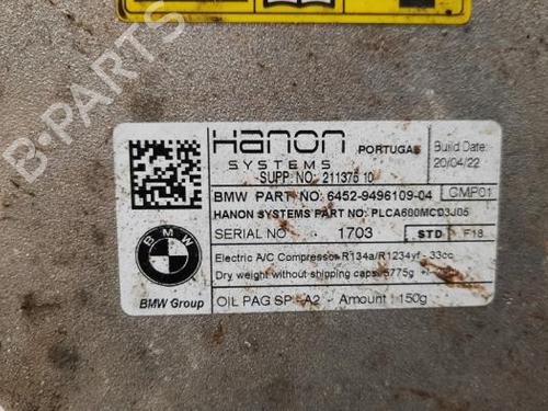 AC compressor BMW X2 (U10) iX2 eDrive 20 | BP23624069M34 