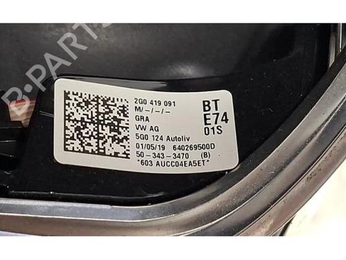 Steering wheel VW POLO VI (AW1, BZ1, AE1) 1.0 | BP40289340C49 - Image 3