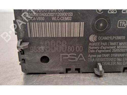 Electronic module DS DS 3 / DS 3 CROSSBACK (UR_, UC_, UJ_) E-TENSE (UZZKXZ) | BP29045426M83