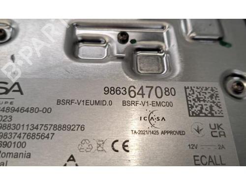Antenne/Base CITROËN C4 X (BD_, BE_, BF_) 1.2 PureTech 100 (BDHNEA) | BP29600766C140 