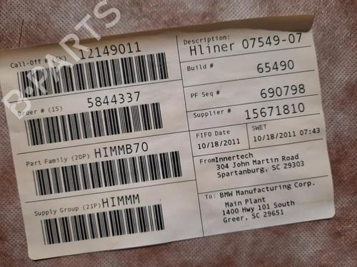 Interiør taket BMW X5 (E70) xDrive 50 i | BP20082911I12 