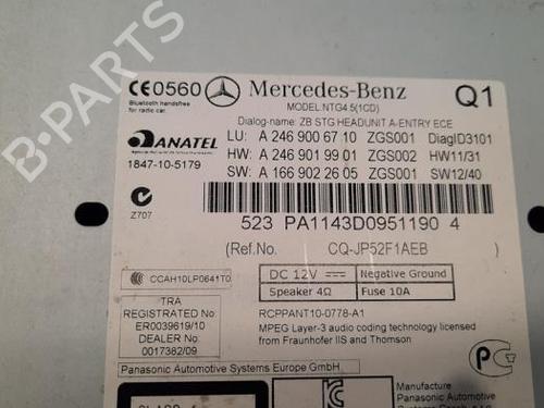 Radio MERCEDES-BENZ CLA Coupe (C117) CLA 180 (117.342) | BP21674449E6 