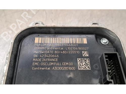 Electronic module PEUGEOT 308 III (FB_, FH_, FP_, F3_, FM_) PureTech 110 (FPHNPL) | BP23639034M83 