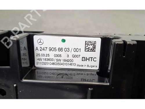Climate control MERCEDES-BENZ EQB (X243) EQB 250+ (243.602) | BP39230655I5 - Image 4