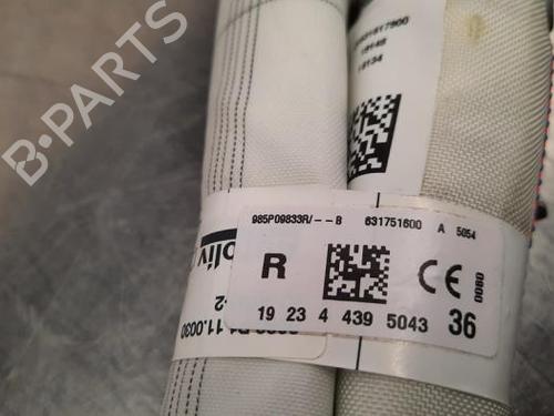 Right curtain airbag RENAULT MEGANE IV Grandtour (K9A/M/N_) 1.3 TCe 140 (K9NB) | BP23624977C12 