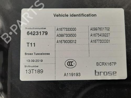 Rear left window mechanism MERCEDES-BENZ GLE (V167) GLE 350 d 4-matic (167.121) | BP17115204C24 