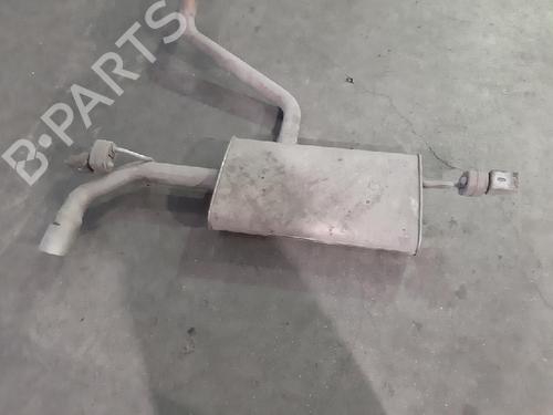 Exhaust system VW GOLF VII (5G1, BQ1, BE1, BE2) 1.6 TDI 4motion | BP15015550M121 