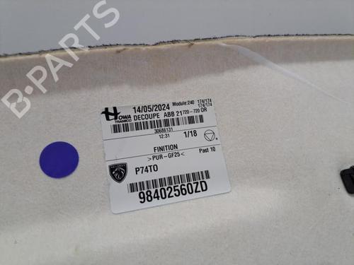 Interior roof PEUGEOT 308 III (FB_, FH_, FP_, F3_, FM_) e-308 (FMZKWZ) | BP29901436I12