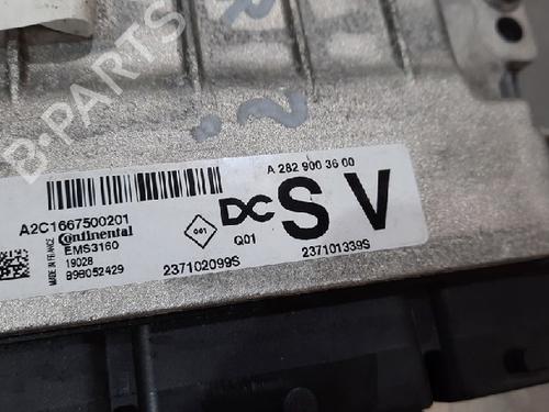 Engine control unit (ECU) RENAULT MEGANE IV Saloon 1.3 TCe 140 (LVNB) | BP10889150M57 