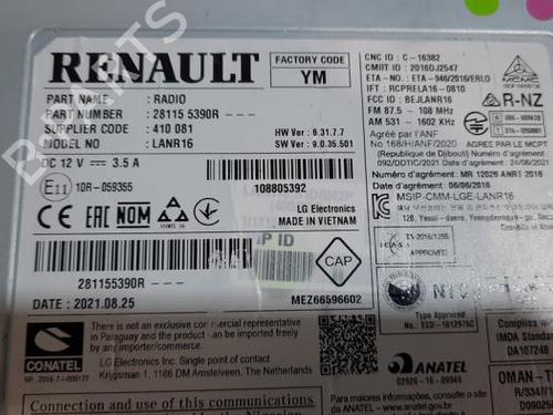 Electronic module RENAULT KADJAR (HA_, HL_) 1.3 TCe 140 (HLNB, HLN1) | BP40025861M83 - Image 4