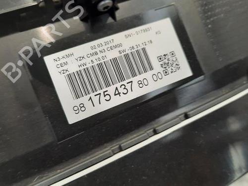 Instrument cluster CITROËN JUMPY III Van (V_) 1.6 BlueHDi 115 | BP23583422C47 