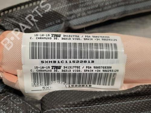 Right curtain airbag PEUGEOT 308 II (LB_, LP_, LW_, LH_, L3_) 1.6 HDi / BlueHDi 115 | BP23585546C12 