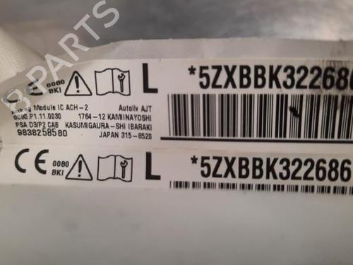 Left curtain airbag PEUGEOT 2008 II (UD_, US_, UY_, UJ_, UR_, UC_) 1.2 PureTech 130 (USHNS, URHNS) | BP23617332C11 