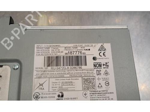 Electronic module PEUGEOT EXPERT Van (V_) 1.5 BlueHDi 120 | BP37689245M83 - Image 5