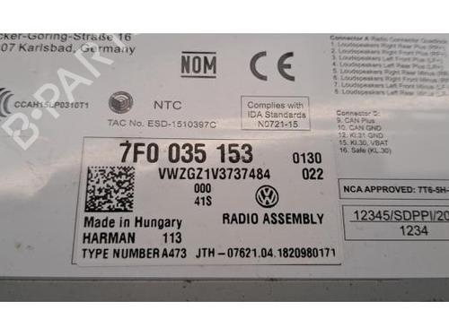 Bilradio VW CADDY IV Box Body/MPV (SAA, SAH) 2.0 TDI | BP28092170E6 