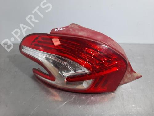 Used Left taillight PEUGEOT 208 I (CA_, CC_) 1.4 HDi (68 hp) 23578682