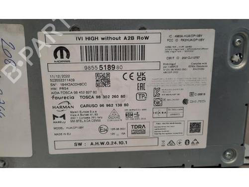 Radio PEUGEOT 208 II (UB_, UP_, UW_, UJ_) 1.2 PureTech 75 | BP25014402E6 