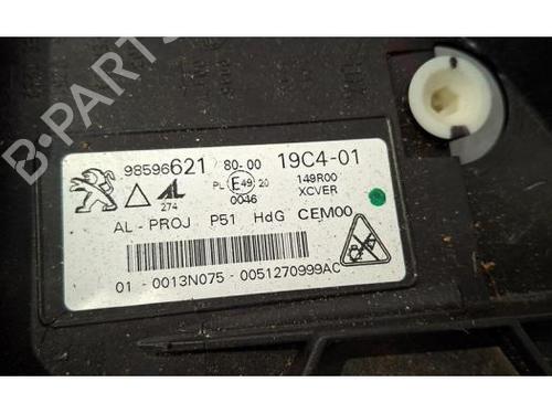 Left headlight PEUGEOT 308 III (FB_, FH_, FP_, F3_, FM_) PureTech 130 (FPHNSL, FPHNST) | BP31273014C28 