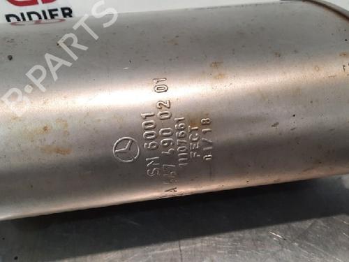 Used Exhaust system MERCEDES-BENZ VITO Van (W447) 114 CDI 4x4 (447.601, 447.603, 447.605) (136 hp) 15021798