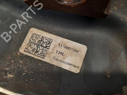 Left front steering knuckle HYUNDAI TUCSON (TL, TLE) 2.0 CRDi All-wheel Drive | BP23580592M25 