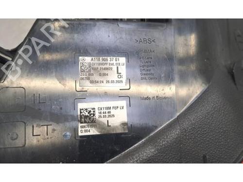 Left taillight MERCEDES-BENZ CLA (C118) CLA 180 Mild-Hybrid (118.384) | BP40483394C34 - Image 4