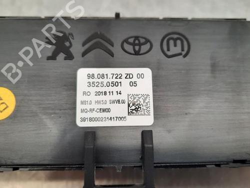 Commande Chauffage CITROËN JUMPY III Van (V_) 1.6 BlueHDi 115 | BP23598548I5 